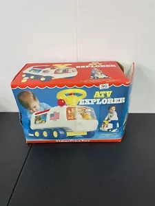 Vintage Fisher Price Explorer 1970s ride on atv moon rover 980 Box Only - Picture 1 of 10