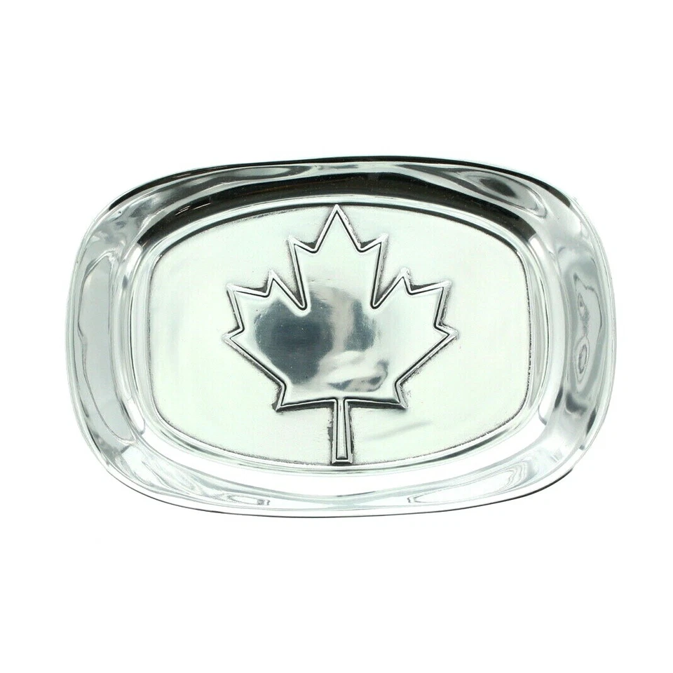 Wilton Canada Armetale Bread Platter Serving Dish Tray, Silver - Image 1 of 1