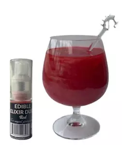 POLVO DE ELIXIR ROJO | Polvo de bebida comestible, SPRAY 10 gramos | Grado alimenticio | bebidas de color - Imagen 1 de 8