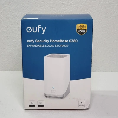 eufy Security S380 HomeBase 3 Local Expandable Storage up to 16TB -Sealed - Image 1 of 4
