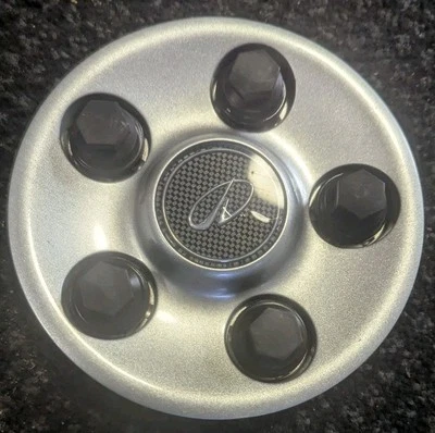 2000-2002 OLDSMOBILE INTRIGUE 16 INCH ALUMINUM WHEEL CENTER CAP #9593499 - Image 1 of 4