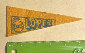 1936 BF3 Type 7 Al Lopez, Boston Bees HOF, Mini Felt Pennant 5-1/4” - Picture 1 of 3