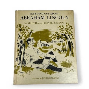 Let's Find Out About Abraham Lincoln by Martha and Charles Shapp Hardcover Book - Picture 1 of 10