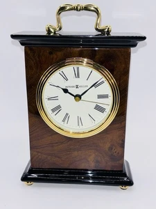 Howard Miller BERKLEY Clock 645-577, Walnut Piano Gloss Finish, New,Package Wear - Picture 1 of 6