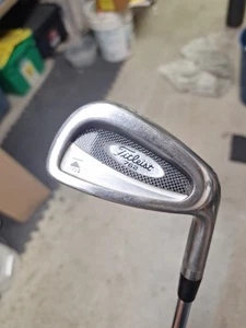 Exceptional Titleist DCI 762 9 Iron Dyn. Gold S300 Stiff Steel Orig Cord Grip - Picture 1 of 9