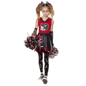 NEU Spirit Halloween Zombie Cheerleader Kostüm Mädchen Größe L 12-14 - Bild 1 von 15