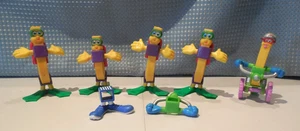 Juego de 5 dobladoras para freír McDonalds con 2 soportes adicionales juguetes Happy Meal - Imagen 1 de 1