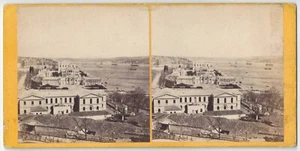 1860 Constantinopla, Estambul, Turquía STEREOVIEW - Vista de la ciudad y el puerto - Imagen 1 de 2