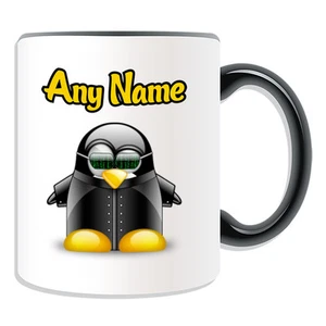 Personalised Gift Matrix Penguin Mug Money Box Cup Hero Movie Film Neo Superhero - Picture 1 of 20