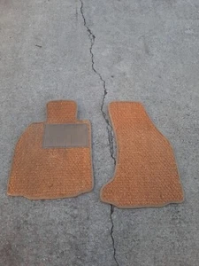 2006 - 2012 PORSCHE Cayman Coco Mats, For Bose Cars, Tan - Picture 1 of 3