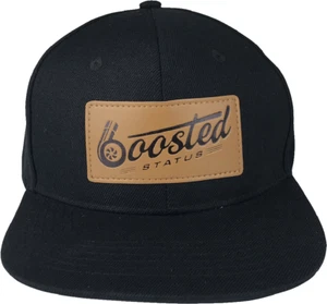 Boosted Status Snapback Hat - Black/Black - Picture 1 of 3