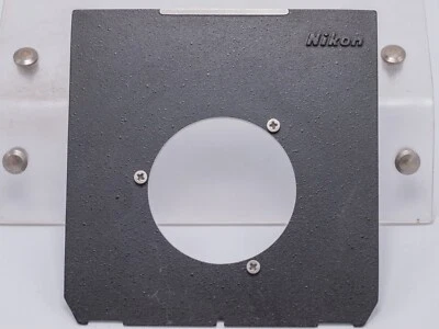 Nikon Lens Board 96.5mm x 99mm 44.2mm Hole For Linhof Technika IV V - Image 1 of 2