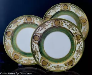 Noritake Porcelain Dinnerware 10.25" Service Cabinet Plates, Set of 3 - Picture 1 of 10