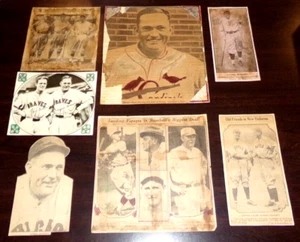 Rogers Hornsby Baseball Newspaper Clippings Lot 1920's-30's Cardinals Cubs Brave - Picture 1 of 6