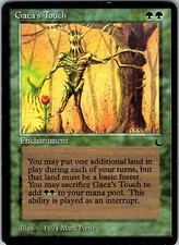 Gaea's Touch - The Dark - MP - English - Magic The Gathering MTG