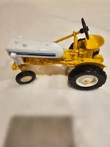 Vintage 1991 Ertl 1:16 International Cub Tractor, Part #653DA, Yellow/White Used - Picture 1 of 6