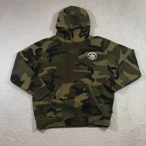 Vans hoodie sweater Kids Boys L Green skate skateboard camo - Picture 1 of 14