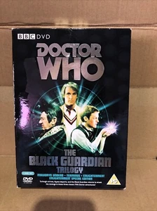 Doctor Who-The Black Guardian Trilogy: Mawdryn Undead/Terminus/Enlightenment DVD - Picture 1 of 4
