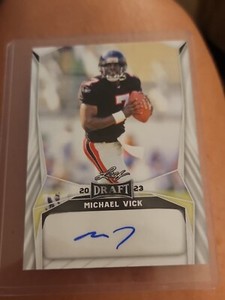 2023 Leaf Draft Autographs #BA-MV1 Michael Vick AUTO
