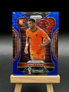2022 Cody Gakpo RC World Cup Prizm Blue Breakaway /49 Blue Pulsar No.153 - Picture 1 of 2