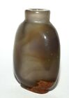 Vintage Chinese Semi Translucent Included Agate Snuff Bottle -  no top (LeS) G4