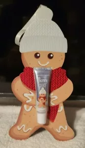 Brillo labial tubo Bath & Body Works Gingerbread Man Merry Cookie de 0,47 oz - Imagen 1 de 2