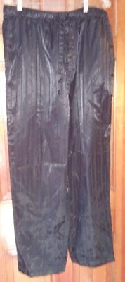 Брюки для отдыха мужские Claiborne размер L полимерная смесь черные на шнурке эластичные на талии - Изображение 1 из 4