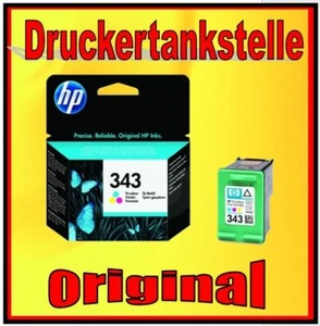 Original HP 343 Photosmart 8050 8150 8450 8750 C3170 C3180 C3190 C4180 C4190 TOP - Bild 1 von 3