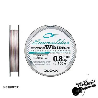 Daiwa (PE Lines Emeraldas Sensor White + Si 150 Meters 0.4 No. 7lb White - Image 1 of 2