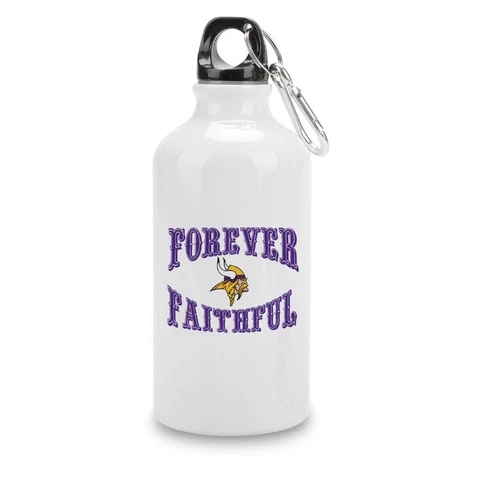 Forever Faithful Minnesota Vikings Sport Bottle Portable Bike Water Bottle Cover