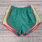 Nike Dri Fit Womens green/pink Athletic Shorts size small