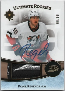 Pavol Regenda 2022/23 Ultimate Collection Rookie Patch Auto 66/99 - Picture 1 of 2