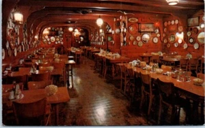 Interior de restaurante OYSTER BAR Portland, Oregon OR - Postal - Imagen 1 de 2