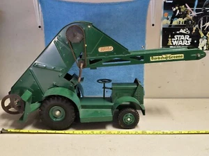 Vintage Barber Greene Bucket Loader Dredge Doepke Model Toys Pressed Steel Truck - Picture 1 of 21