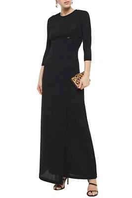 NWT JUST CAVALLI Black Glitter Gown $635 - Image 1 of 4