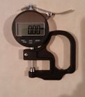 BNISE Digital Thickness Gauge 0.5 inch/12.7mm 0.0005"/0.01mm Thickness Meter 