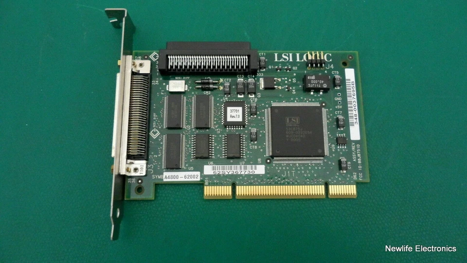 HP A4800-69002 Single-port UltraWide SCSI2 PCI Differential Card A4800-62002 - Image 1 of 4