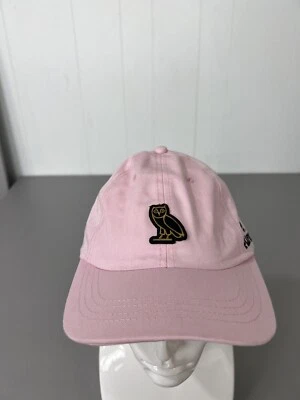 Playboy OVO Hat Baseball Cap Adjustable 6 Panel Ball Dad Stitched Bunny Owl Pink - Image 1 of 4