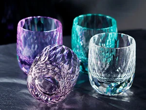 Shiny Crystal Whisky Glass 6.7oz Hand Blown Handicraft Gift Packing - Picture 1 of 24