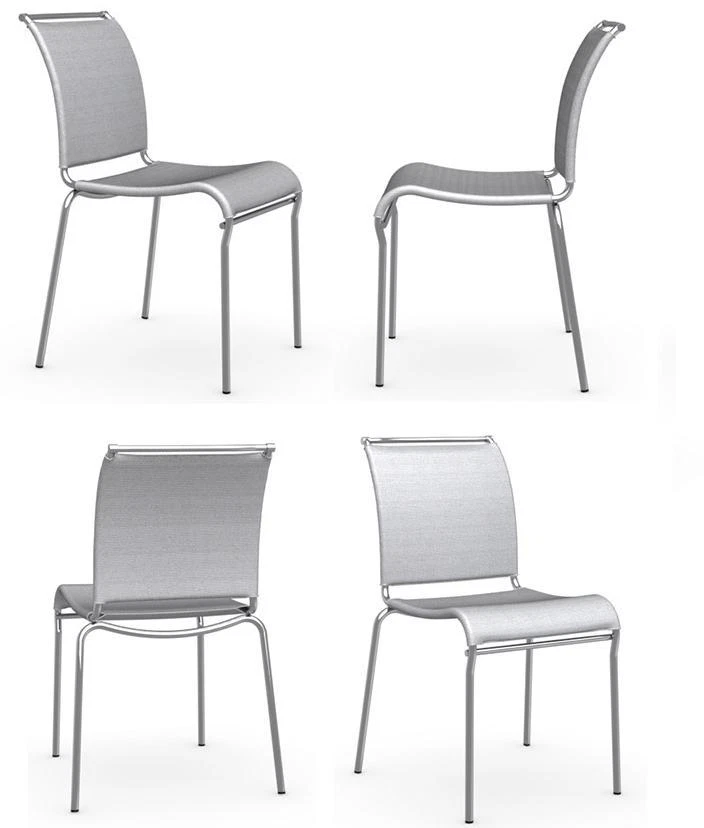 N. 2 SEDIE COPPIA CUCINA AIR CALLIGARIS NET GRIGIO  - Immagine 1 di 1