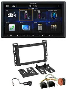 Alpine Bluetooth 2DIN MP3 DAB USB Autoradio für Chevrolet Opel GT 07-09 - Bild 1 von 10