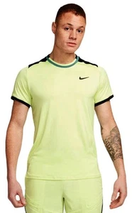 Camisa de tenis amarilla para hombre Nike Dri-FIT Court Advantage talla grande FD5319-736 NUEVA - Imagen 1 de 3
