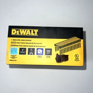 DEWALT isoliert 1 Zoll Elektroklammern (540 Stück) - Bild 1 von 5