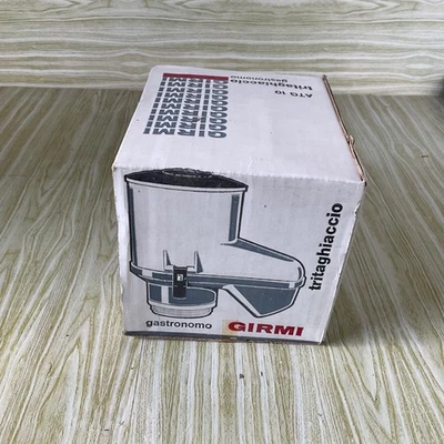 VINTAGE GIRMI TRITAGHIACCIO   GASTRONOMO ACCESSORIO D’EPOCA NUOVO IN BOX #23 - Immagine 1 di 3