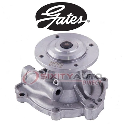 Gates Engine Water Pump for 1999-2008 Chevrolet Tracker 2.0L L4 - Coolant qo - Image 1 of 4
