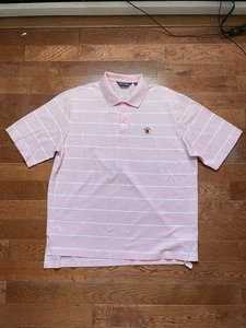 Vintage Polo Golf Ralph Lauren Poloshirt Herren XL Pima Baumwolle Seminole hellrosa - Bild 1 von 14