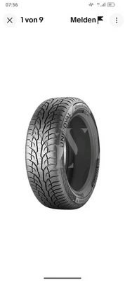 Allwetterreifen Uniroyal 205/55 R16  ca.7mm - Bild 1 von 4