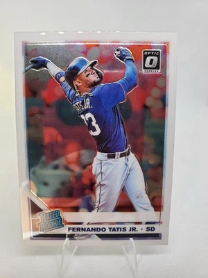 Panini Donruss 2019 novato con clasificación óptica Fernando Tatis Jr RC #84 Foto 1 de 2
