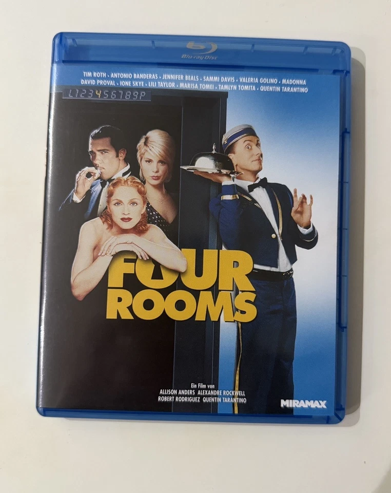Four Rooms (Blu-ray) NEVER PLAYED, Quentin Tarantino - Image 1 of 4