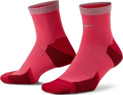 NUEVO CON ETIQUETAS Nike CU7199-667 Chispa Ligero Tobillo Correr Calcetines Rosa Rush Mujeres 7.5-9 Foto 1 de 4